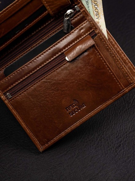 hnedá pánska peňaženka