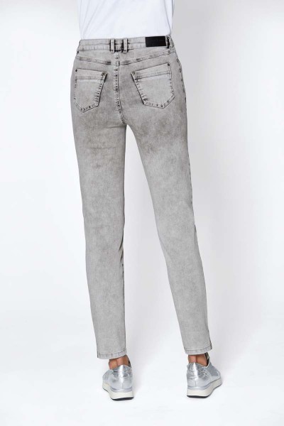 dámske sivé džínsy