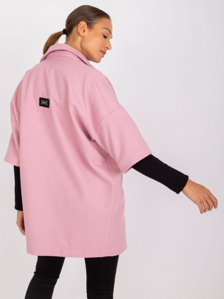 ružový jarný kabátik
