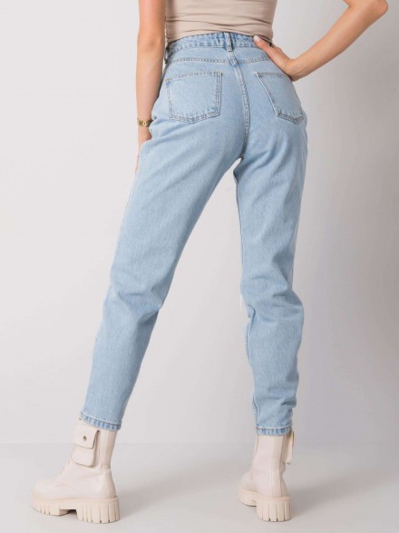dámske potrhané džínsy