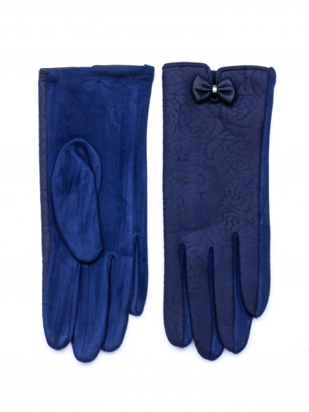 Elegantné,  modré rukavice