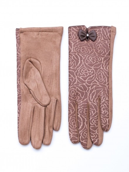 Elegantné, béžové rukavice