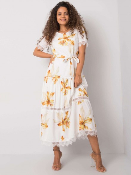 Maxi šaty s krásnou kvetinovou potlačou